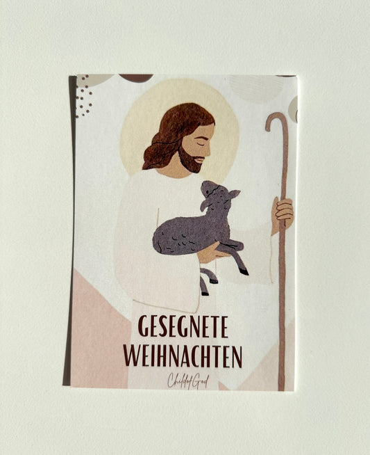 WEIHNACHTSKARTEN 4er Set