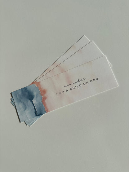 LESEZEICHEN “I am a child of God”