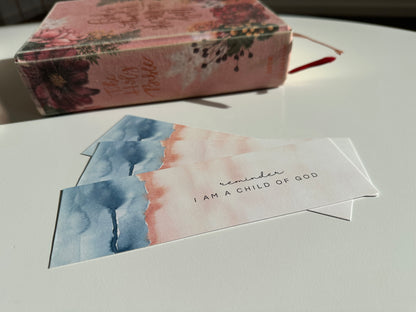 LESEZEICHEN “I am a child of God”