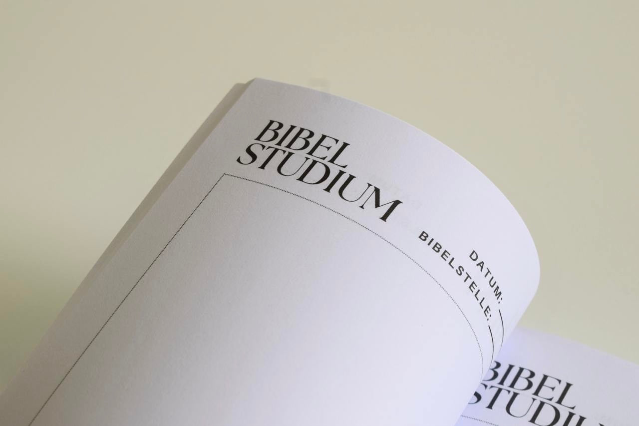 Bibelstudium Tagebuch