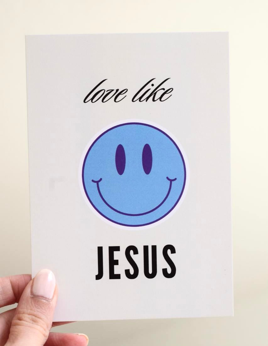 love like Jesus Karte